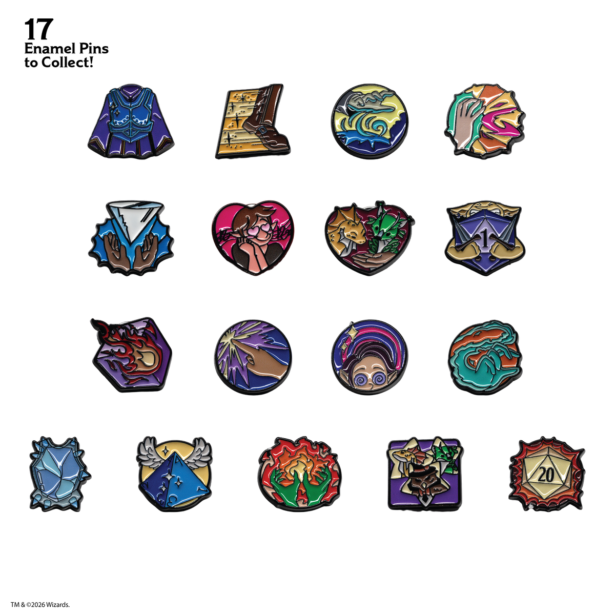 Dungeons & Dragons: Magic & Mysteries Treasure Packs