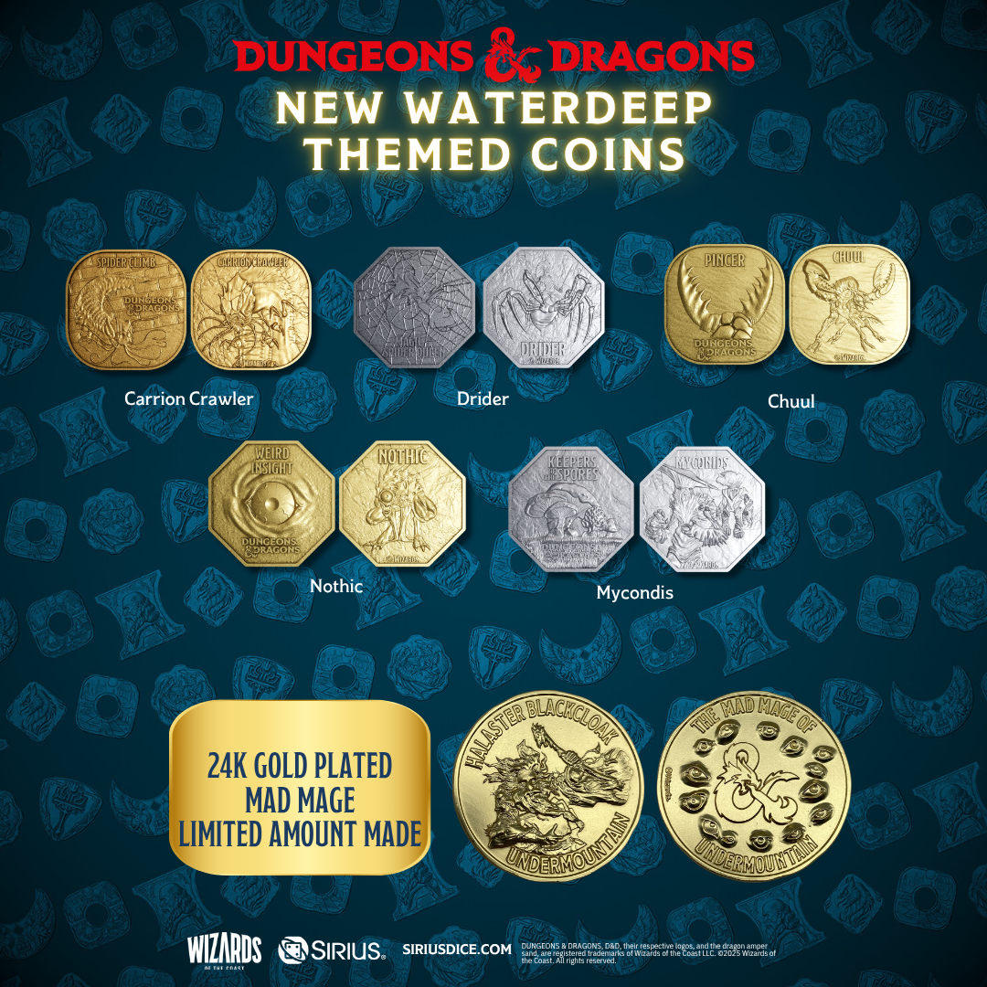 Dungeons & Dragons Undermountain Treasure Packs: Waterdeep Collection