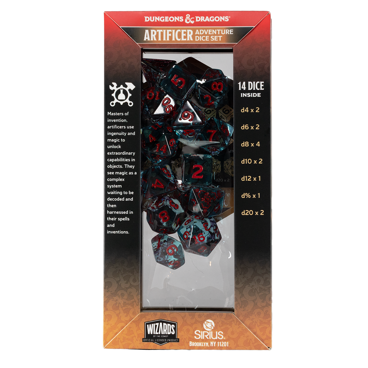 Dungeons & Dragons Adventure Dice - Artificer
