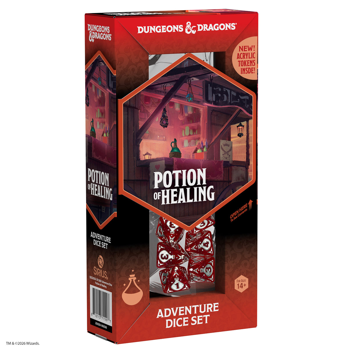 Dungeons & Dragons Adventure Dice - Potion of Healing