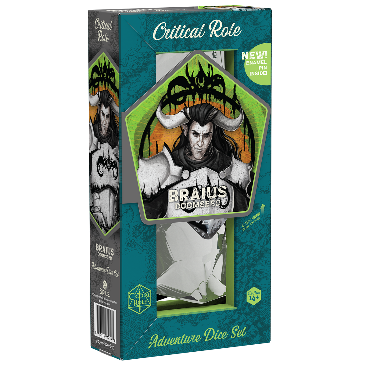 PRE-ORDER - Bells Hells Adventure Dice - Braius Doomseed