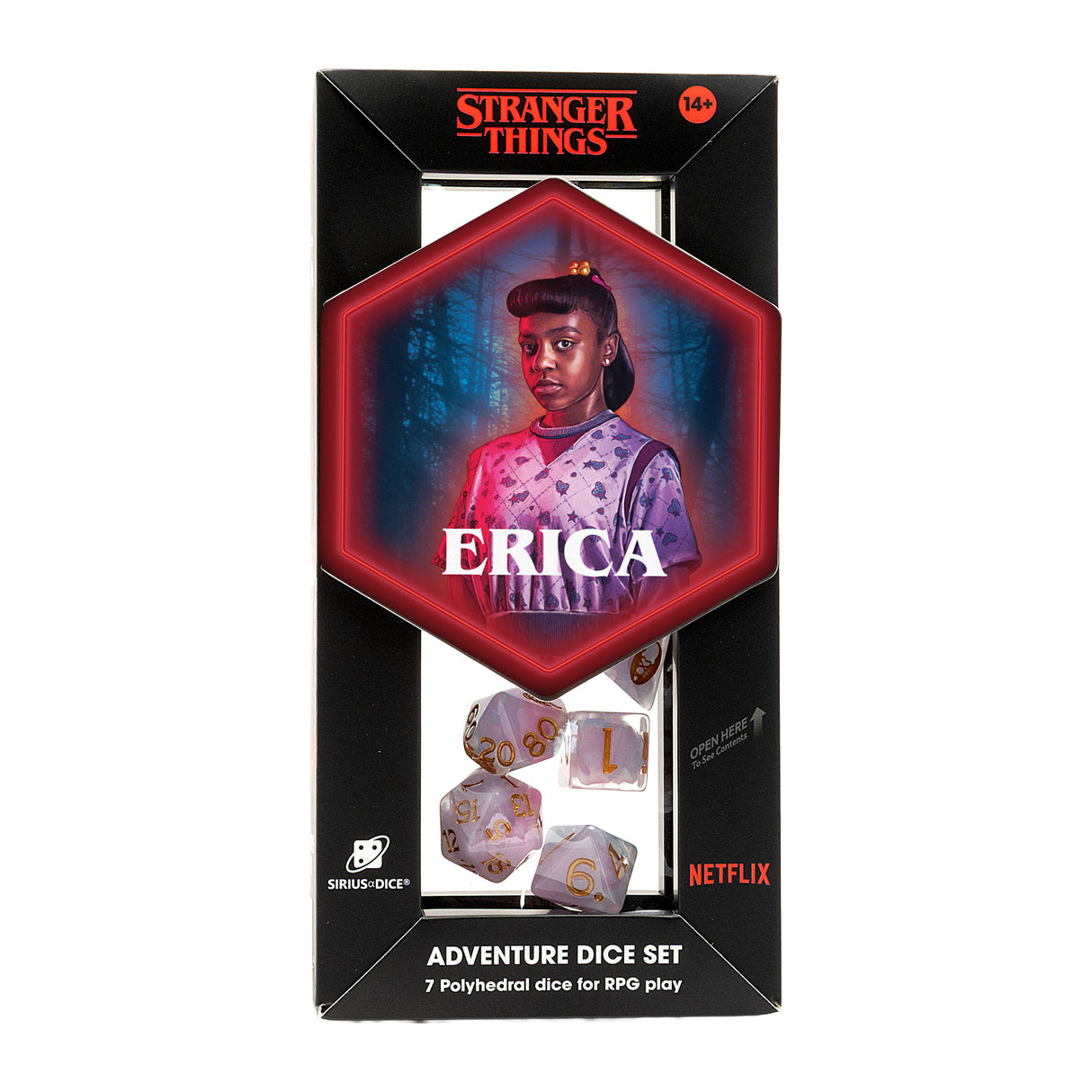 PRE-ORDER Stranger Things: Adventure Dice Set - Erica