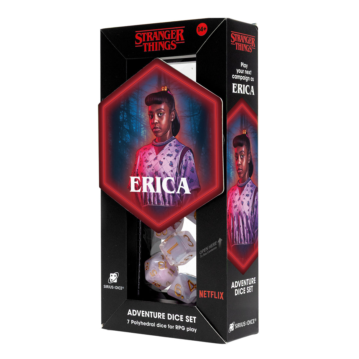 PRE-ORDER Stranger Things: Adventure Dice Set - Erica