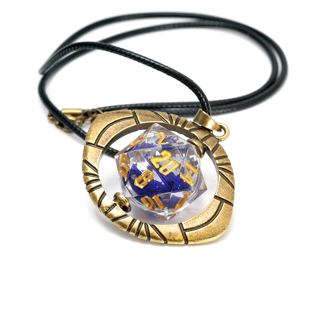 Eye of Ra D20 Necklace | Sirius Dice