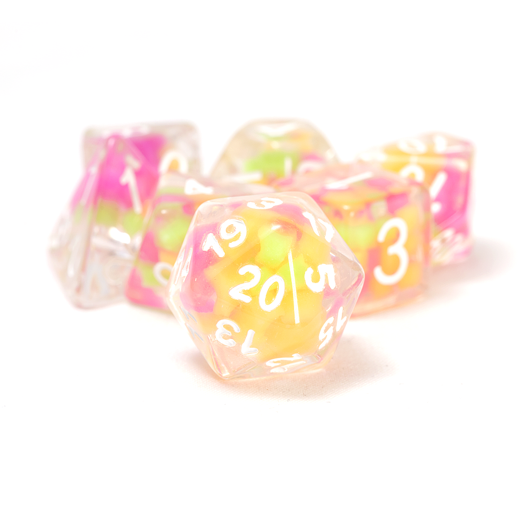 Melon Ball Glowworm Dice Set
