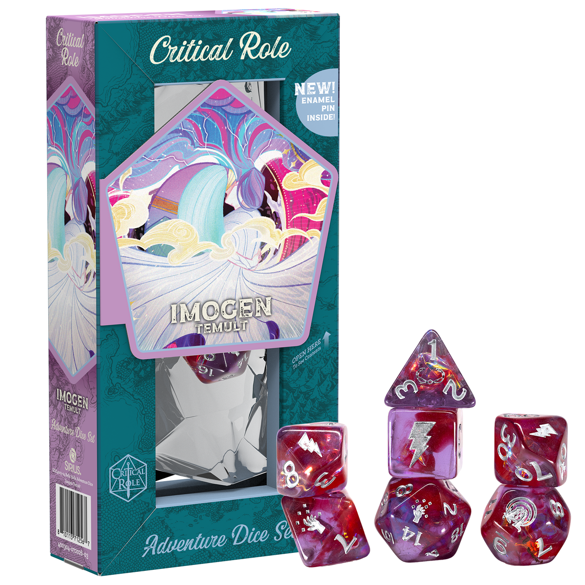PRE-ORDER - Bells Hells Adventure Dice - Imogen Temult