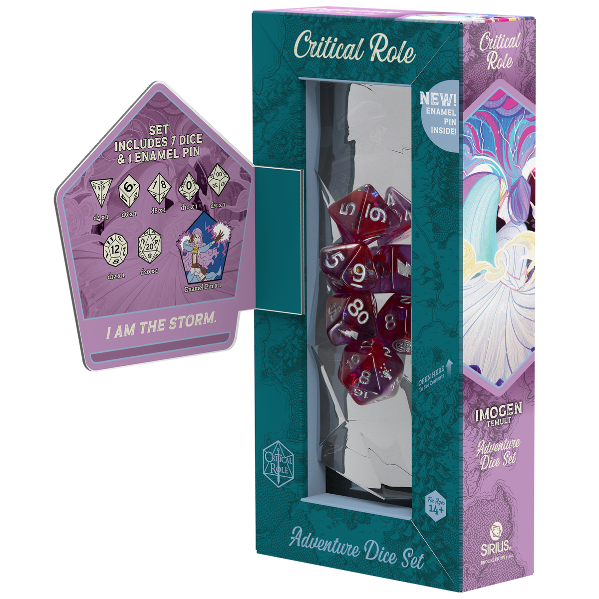 PRE-ORDER - Bells Hells Adventure Dice - Imogen Temult