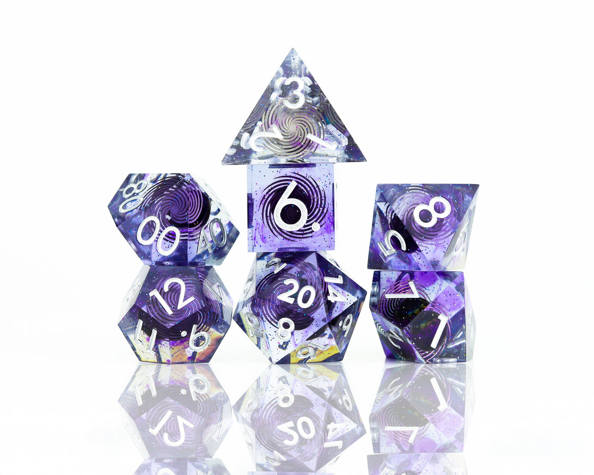 Sharp Midnight Dice Set