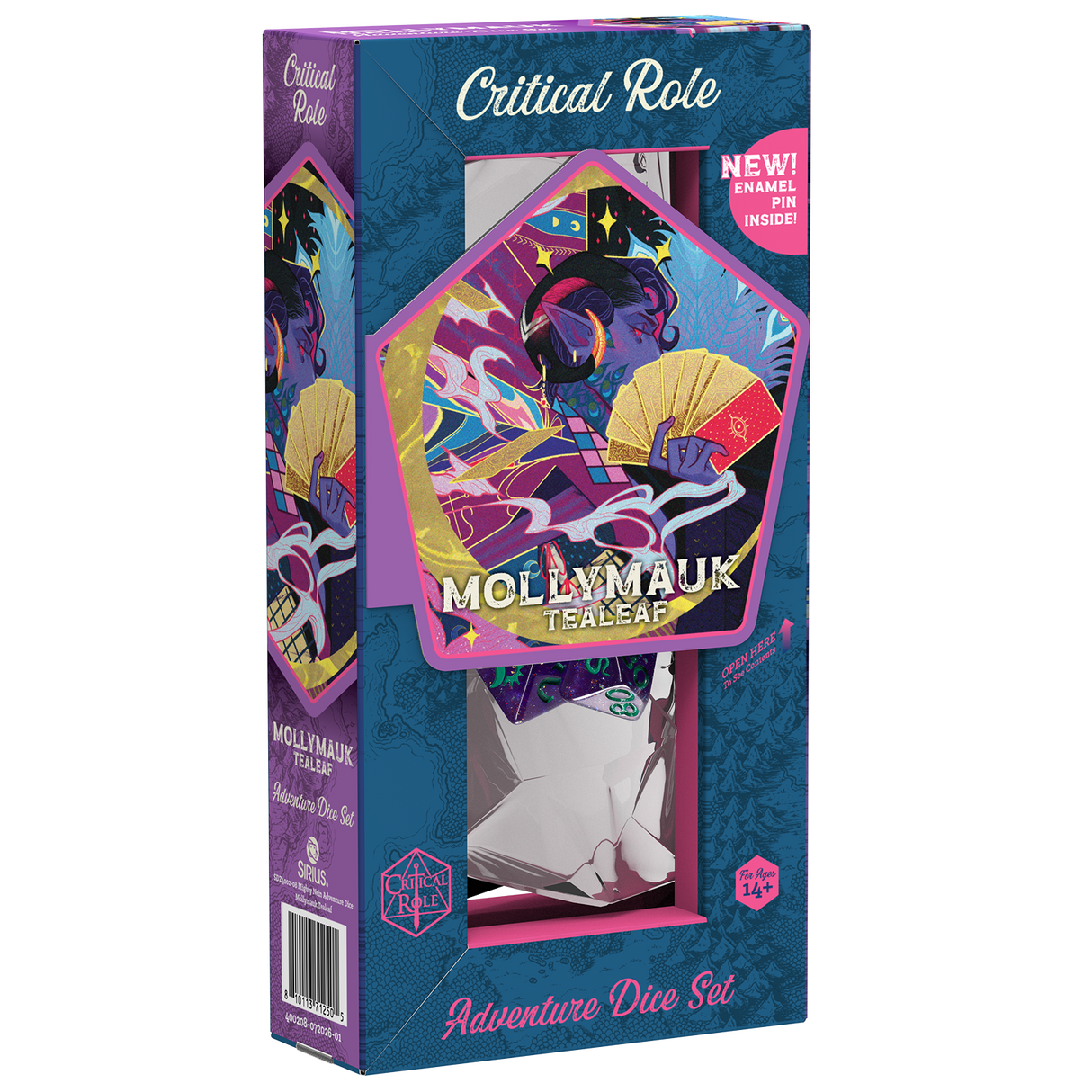PRE-ORDER - Mighty Nein Adventure Dice - Mollymauk Tealeaf