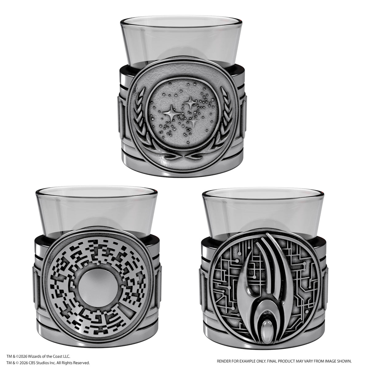 PRE-ORDER - MTG | Star Trek™ Mini Dice Cups