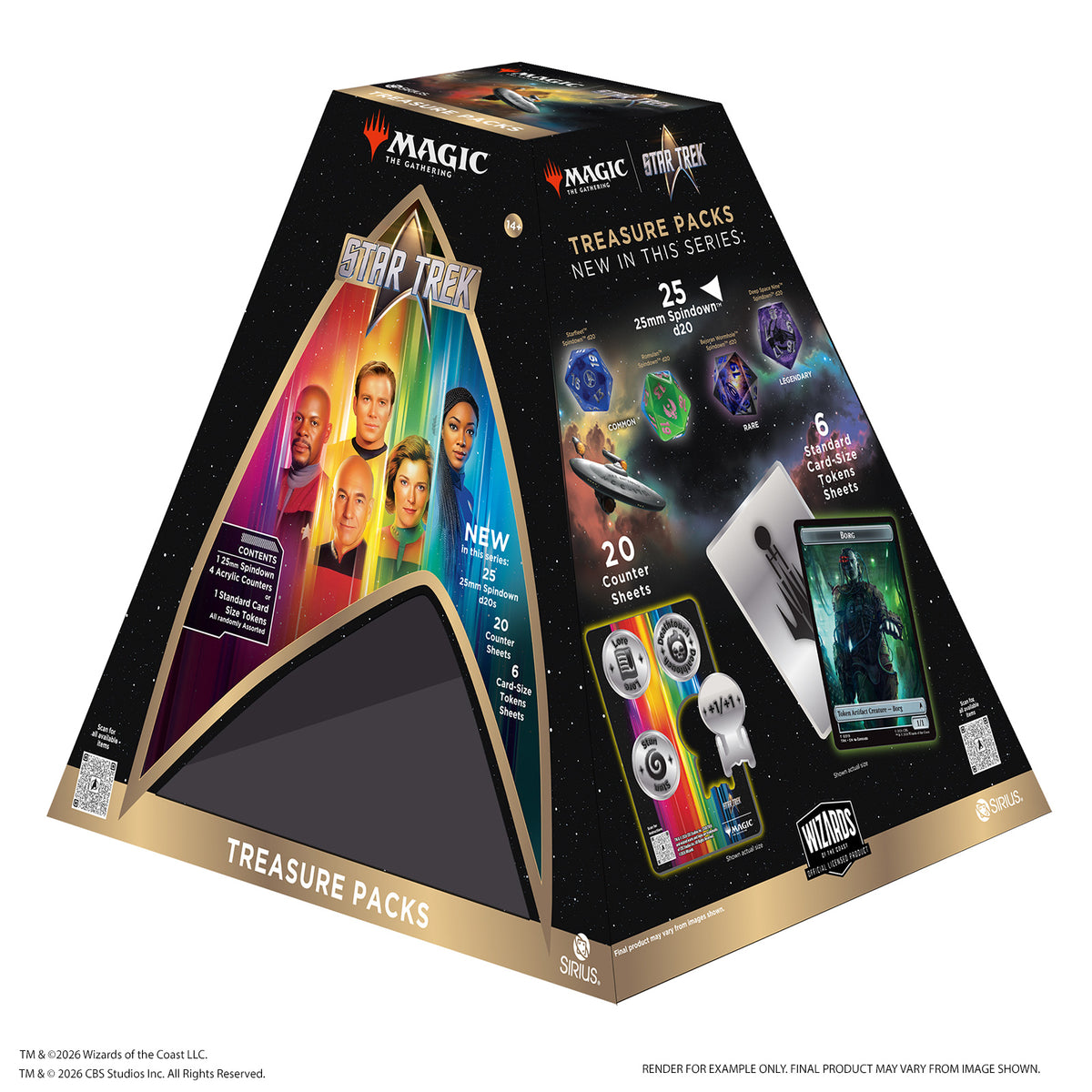 PRE-ORDER - MTG | Star Trek™ Treasure Packs