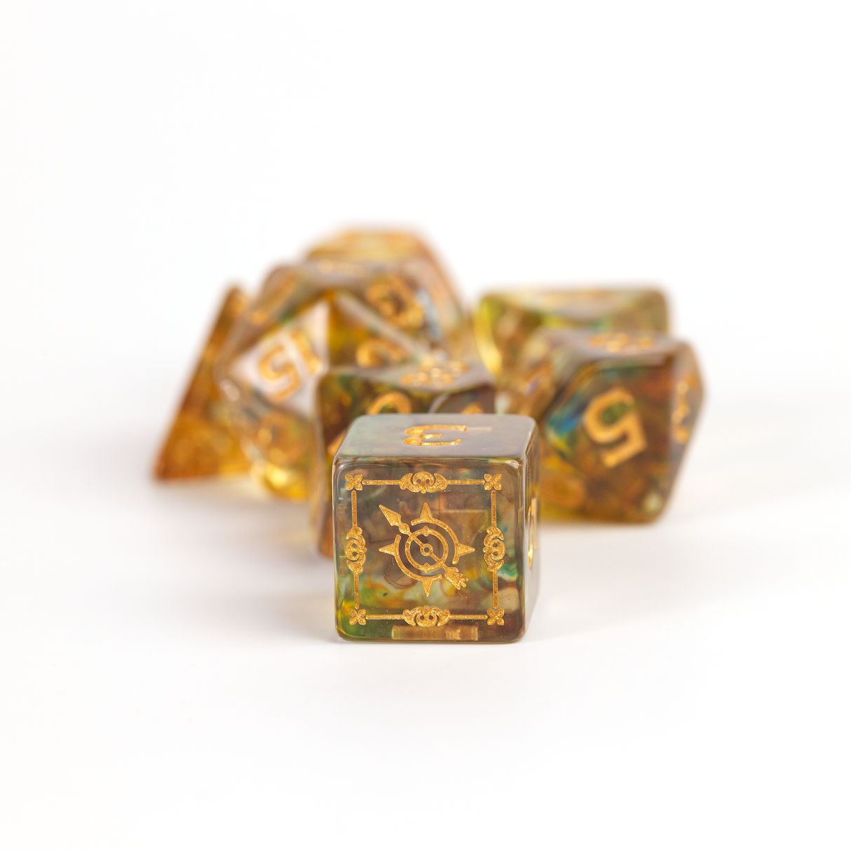 Dungeons & Dragons Adventure Dice - Ranger Multi-Colored | Sirius Dice