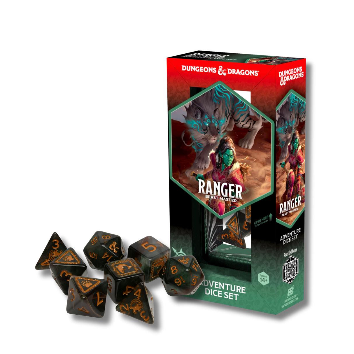 Dungeons & Dragons Adventure Dice - Ranger: Beast Master | Sirius Dice