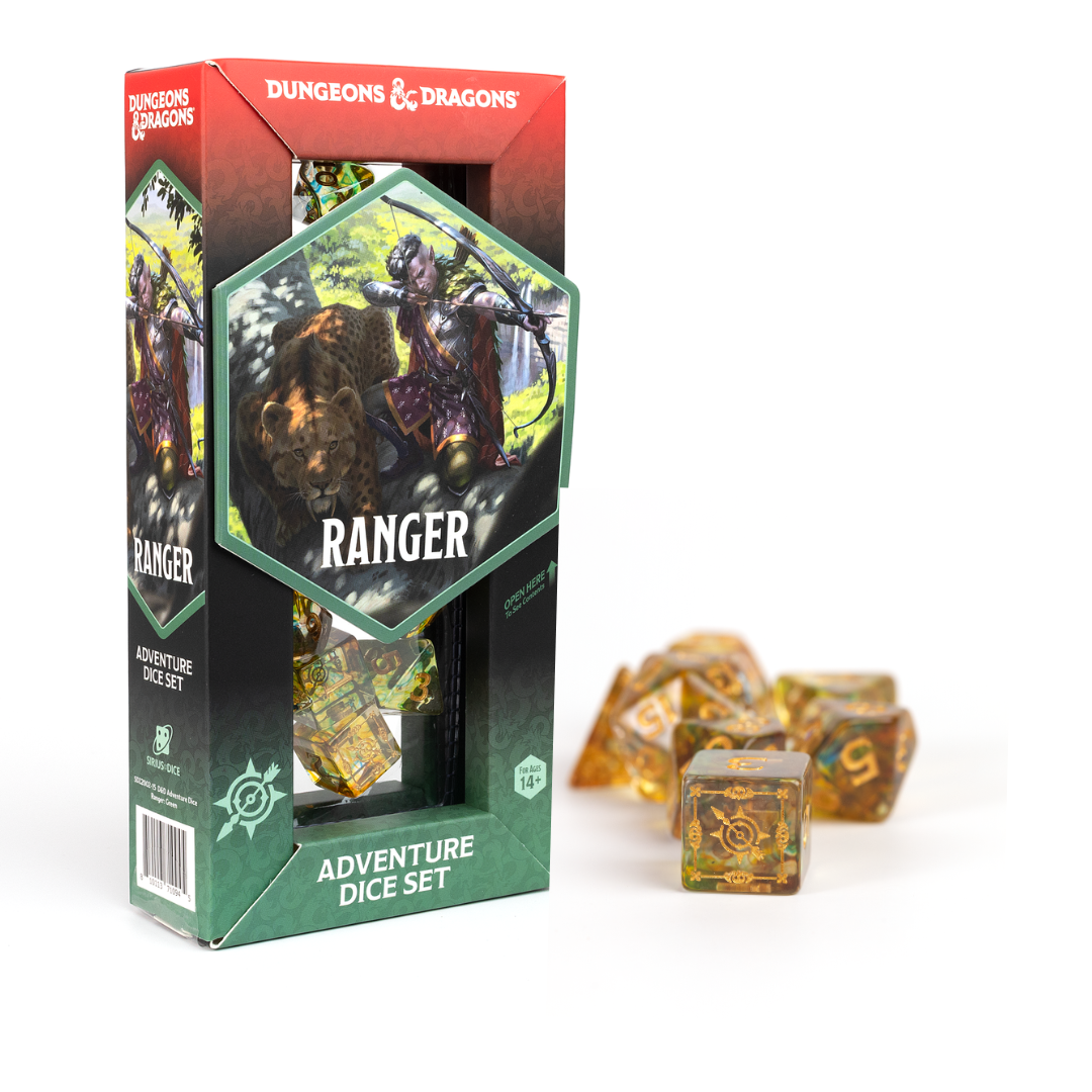 Dungeons & Dragons Adventure Dice - Ranger Multi-Colored | Sirius Dice