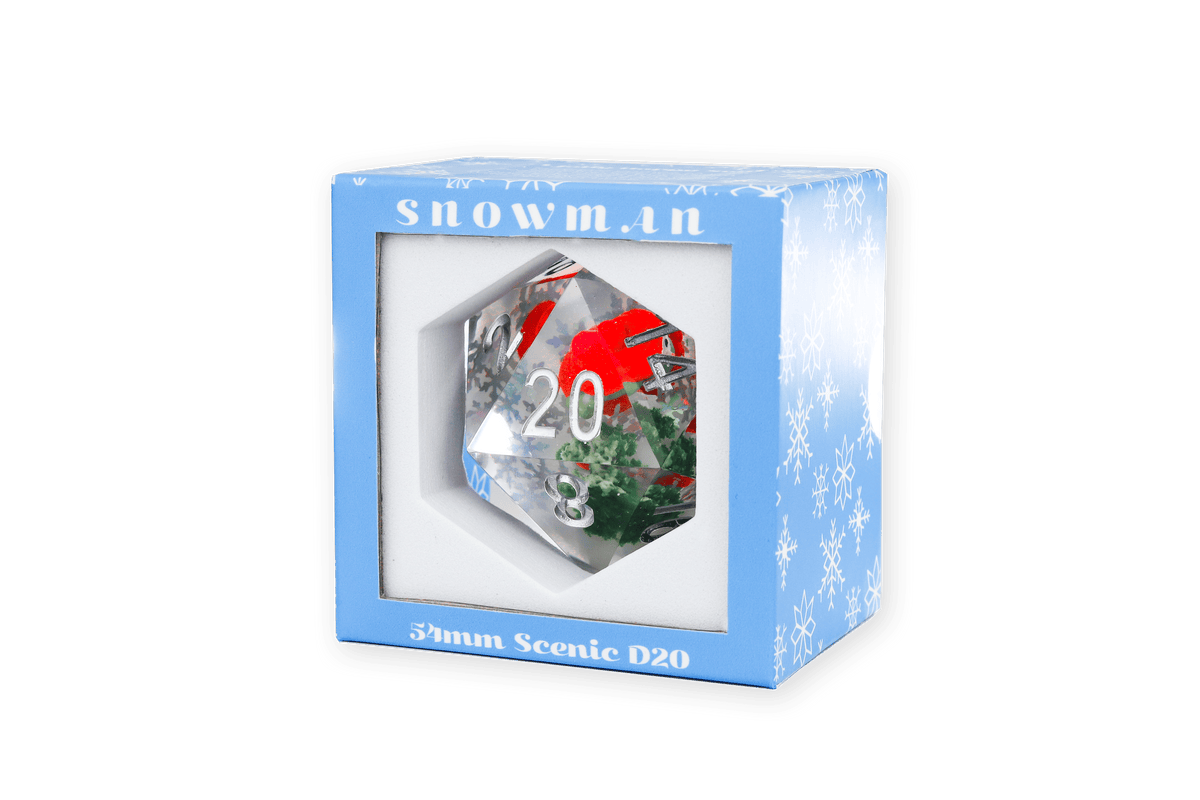 Christmas Snowman Scenic 54mm D20