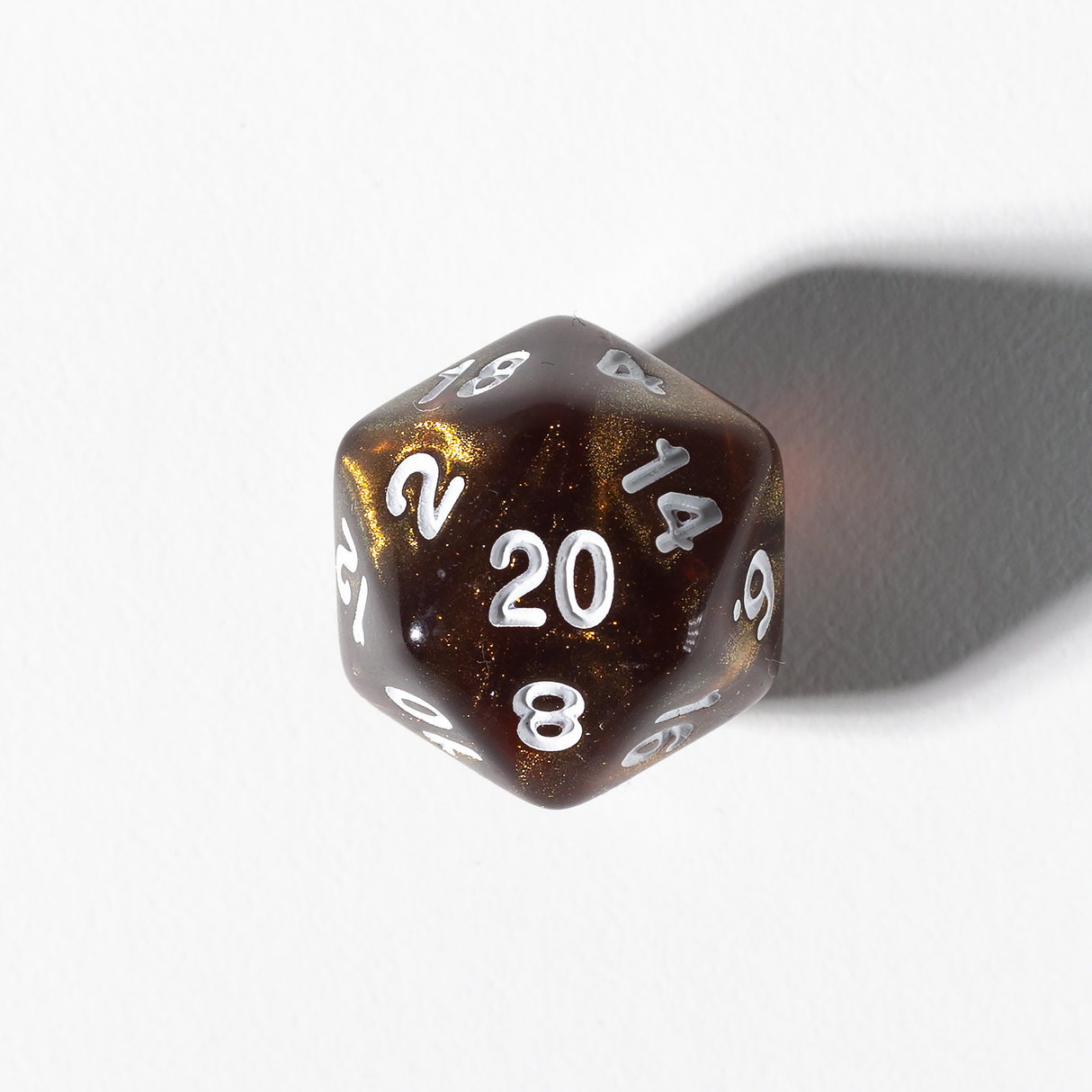 Unearthed Treasure Topaz 7-Piece Polyhedral RPG Dice Set | Sirius Dice