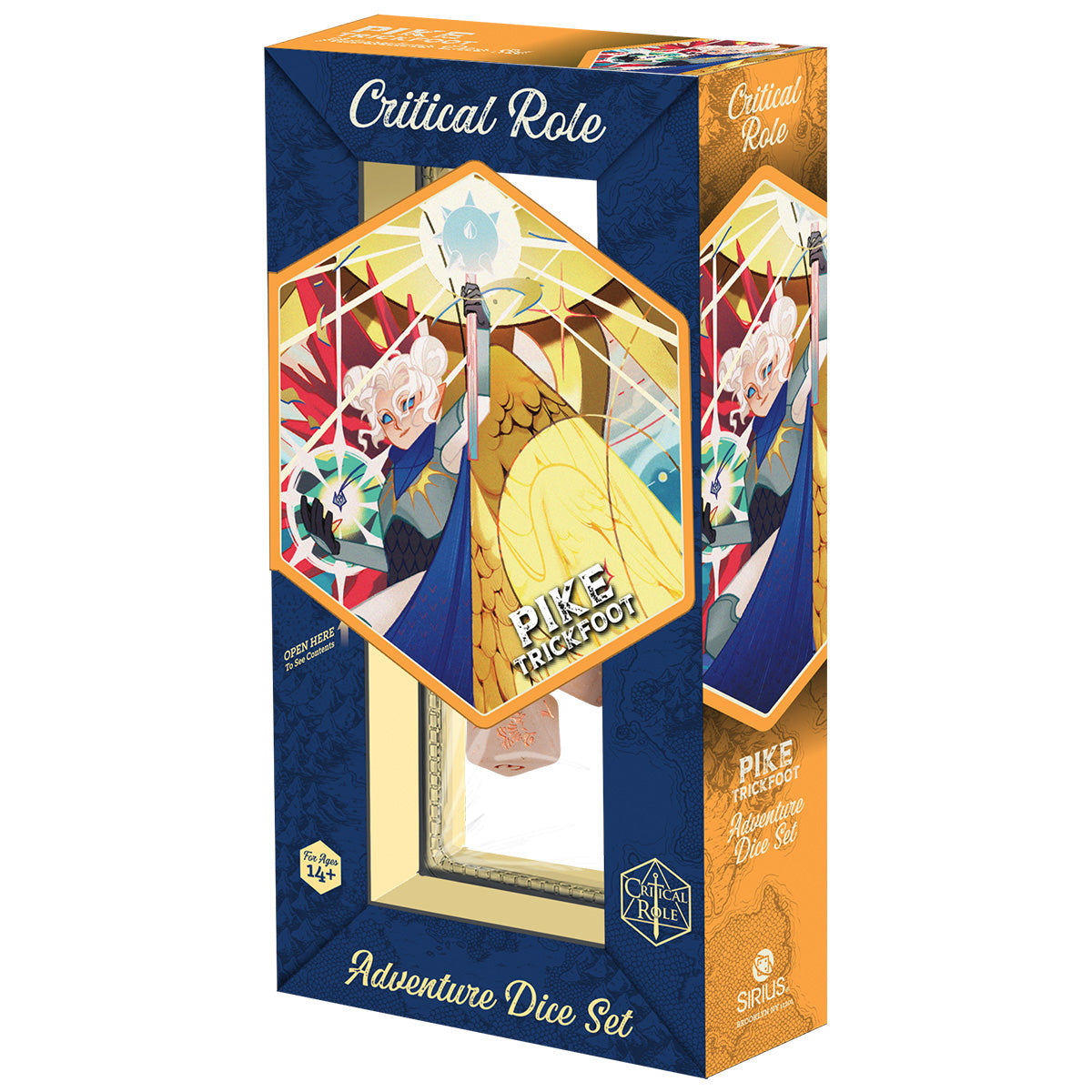 COMING SOON - Vox Machina Adventure Dice - Pike Trickfoot