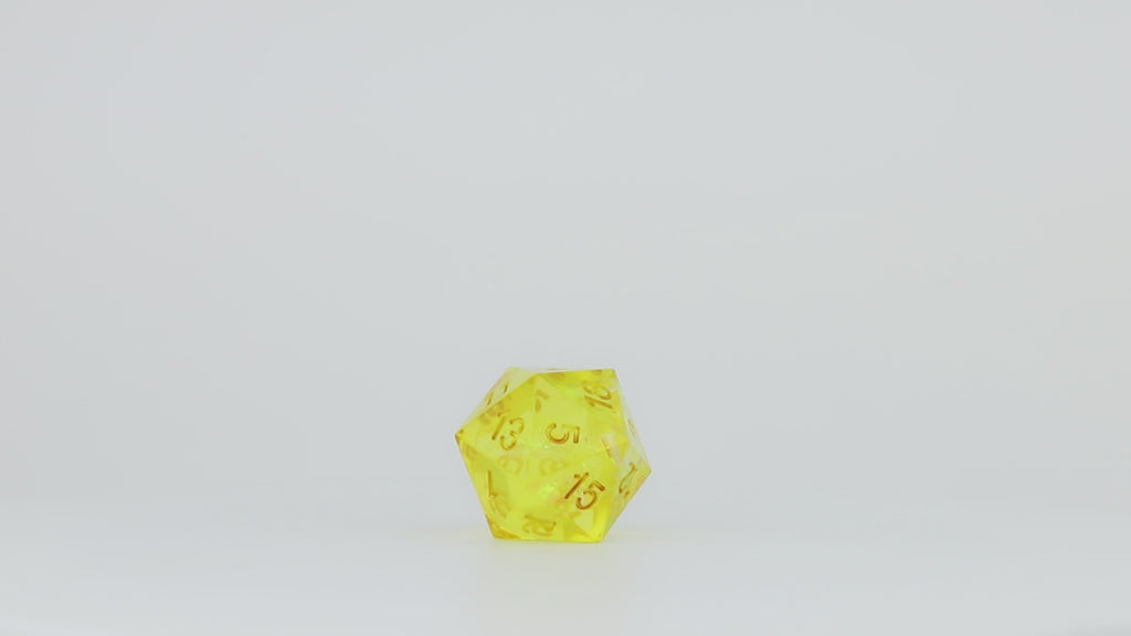 yellow sharp dice
