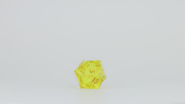 yellow sharp dice