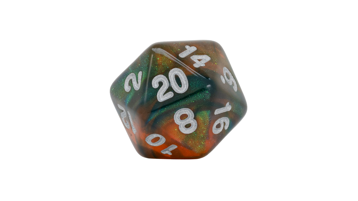 iridescent dice