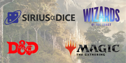 Sirius Dice Teams Up with Wizards of the Coast for Dice Products