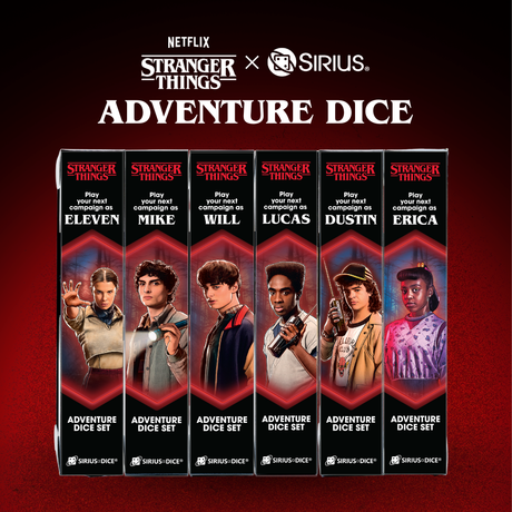 Stranger Things Adventure Dice Sets