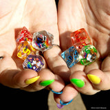 Dungeons & Dragons Pride Dice Set [Round Edge] | Sirius Dice