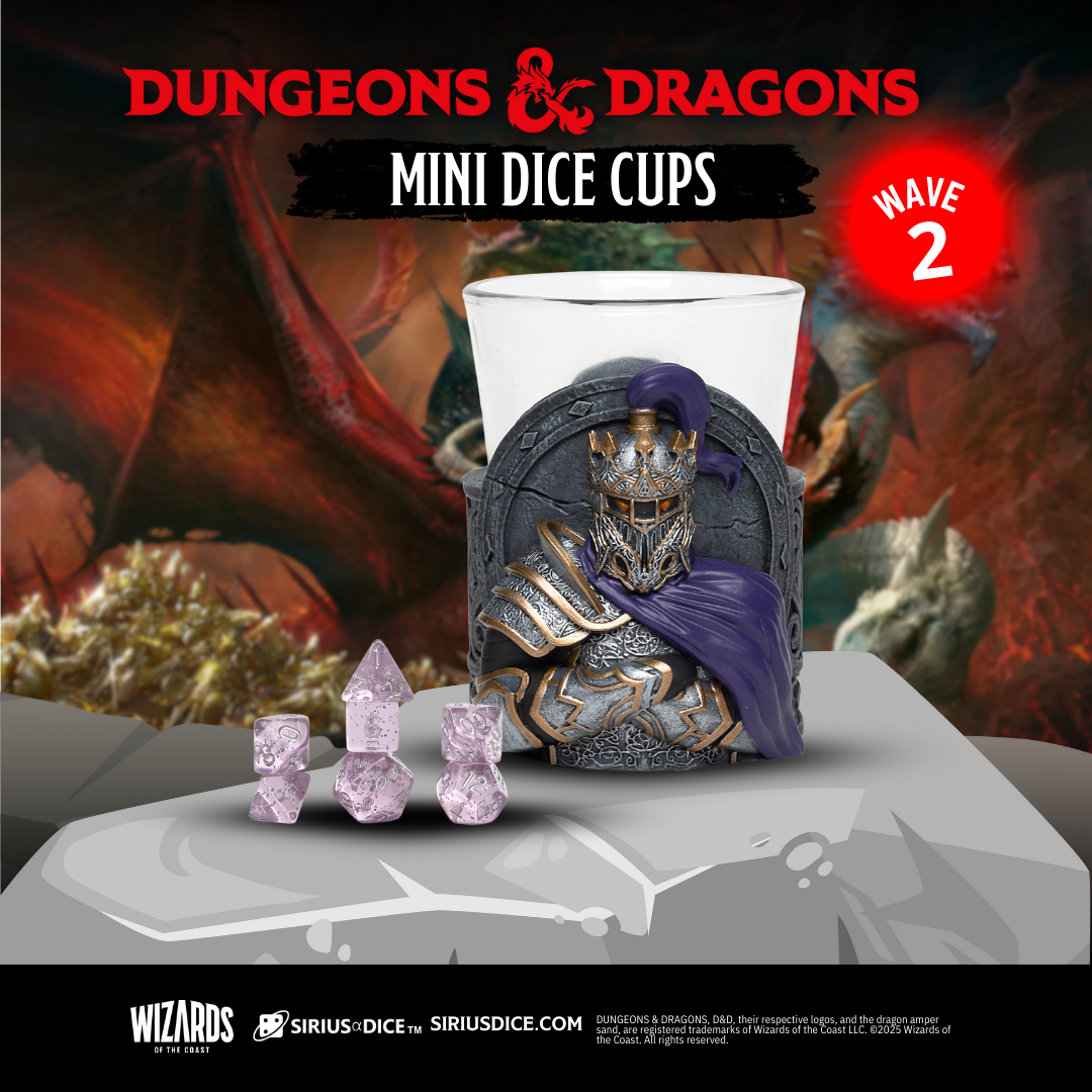 Dungeons & Dragons: Mini Dice Cups - Wave 2