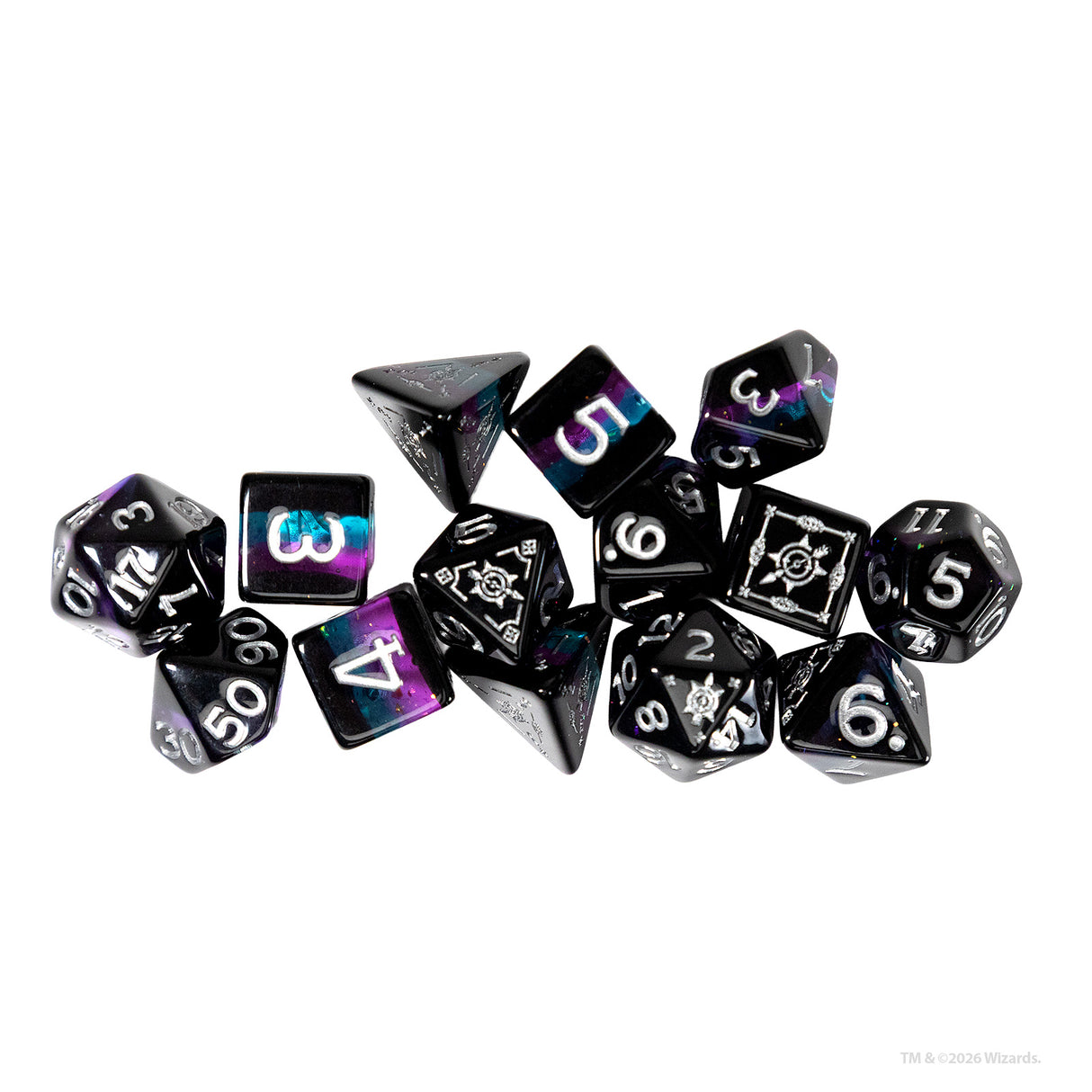 COMING SOON: Dungeons & Dragons Adventure Dice - Ranger: Black/Blue