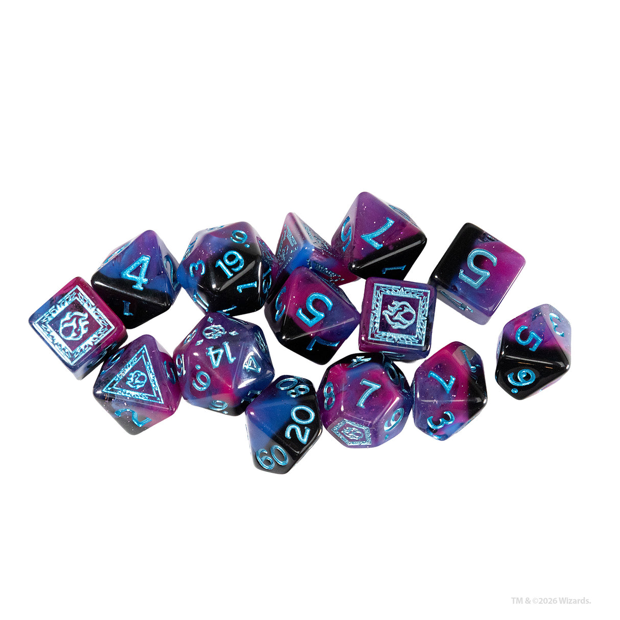 COMING SOON: Dungeons & Dragons Adventure Dice - Sorcerer: Purple
