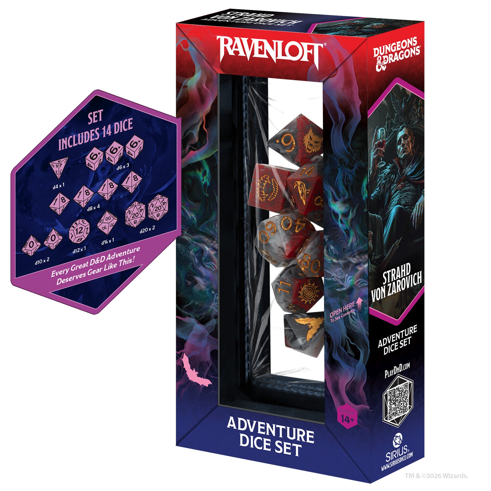 COMING SOON: Dungeons & Dragons Adventure Dice - Darklord: Strahd