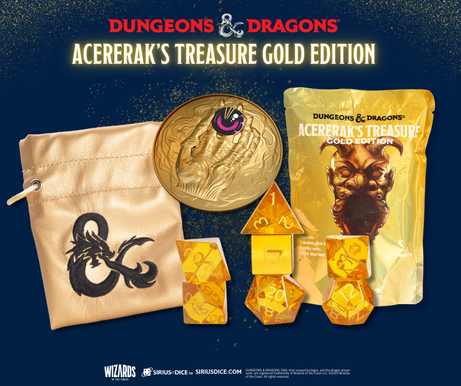 Dungeons & Dragons Acererak's Treasure Packs: Gold Edition