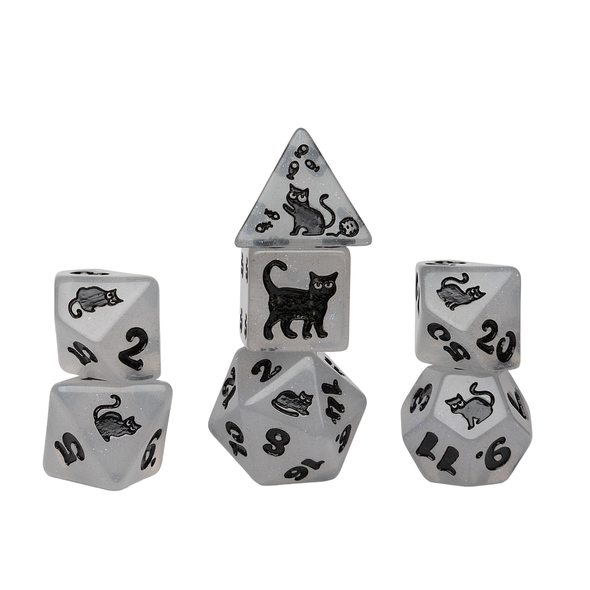 Animals Series - Shimmerpaw Polyhedral Dice Set
