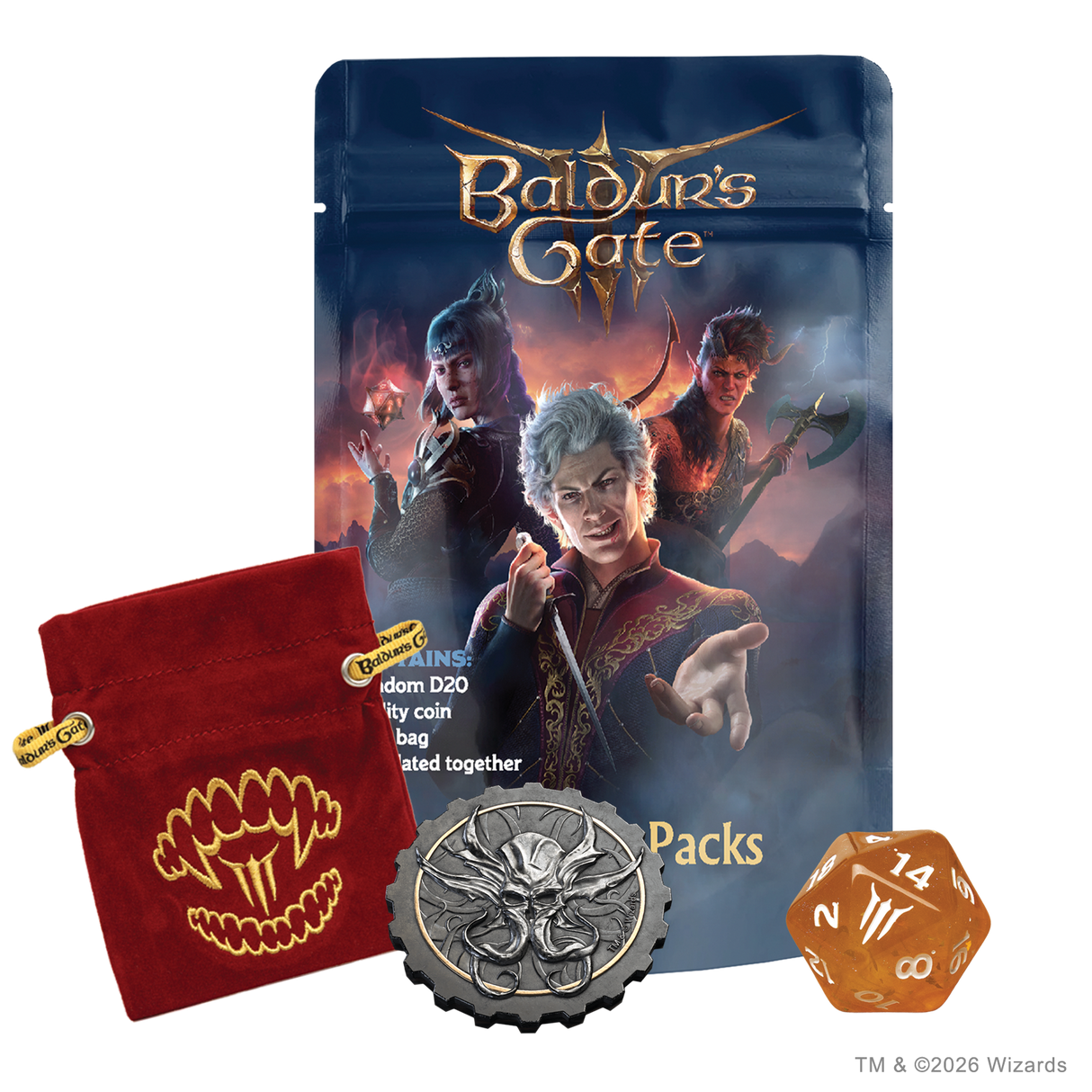 Baldur's Gate 3 Treasure Packs