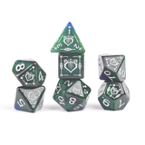 Dungeons & Dragons Adventure Dice - Bard: Blue / Green Dice | Sirius Dice