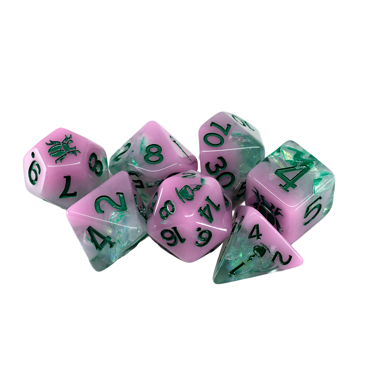 PRE-ORDER - Mighty Nein Adventure Dice - Caduceus Clay