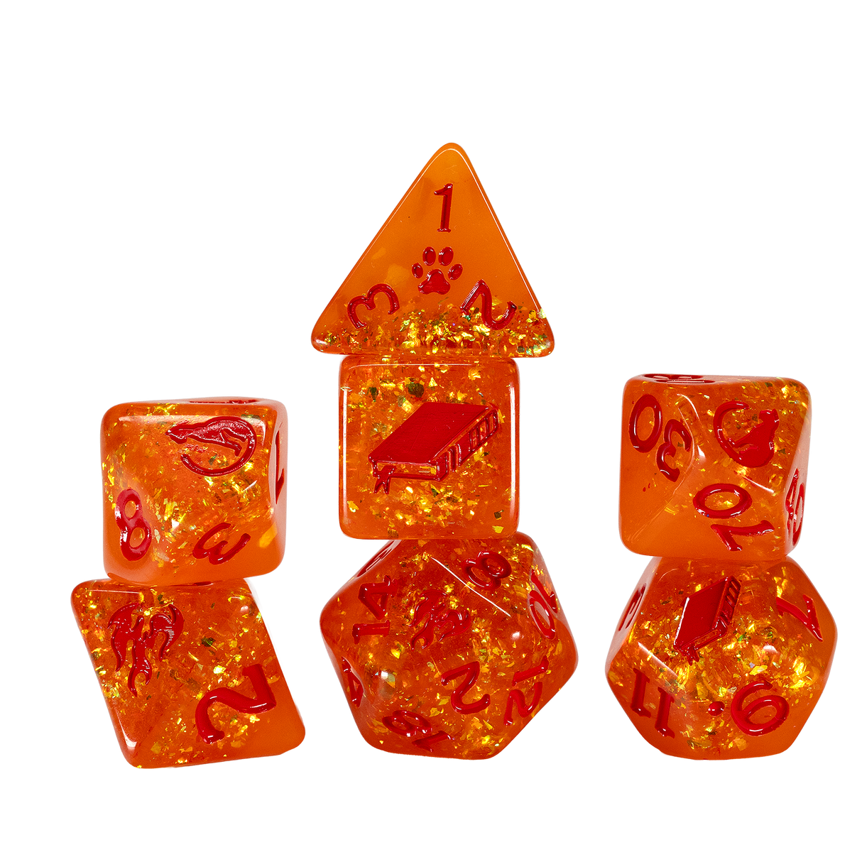 PRE-ORDER - Mighty Nein Adventure Dice - Caleb Widogast