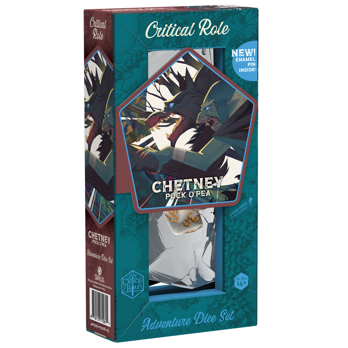 PRE-ORDER - Bells Hells Adventure Dice - Chetney Pock O’Pea