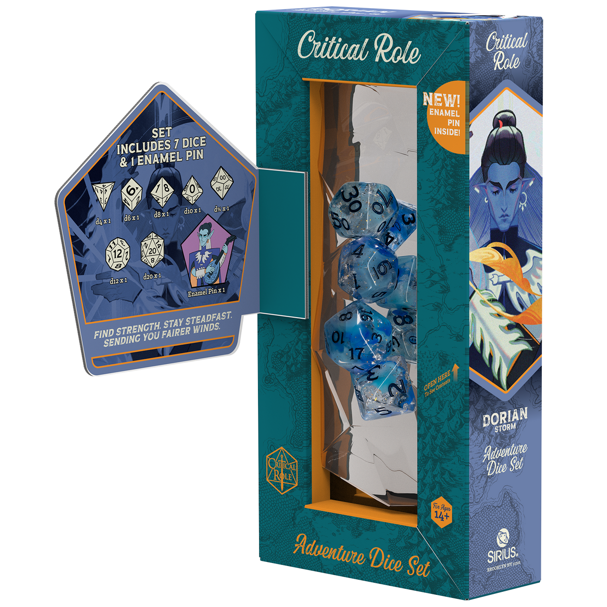 PRE-ORDER - Bells Hells Adventure Dice - Dorian Storm