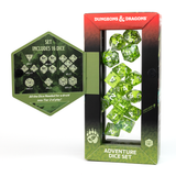 Dungeons & Dragons Adventure Dice - Druid: Green | Sirius Dice