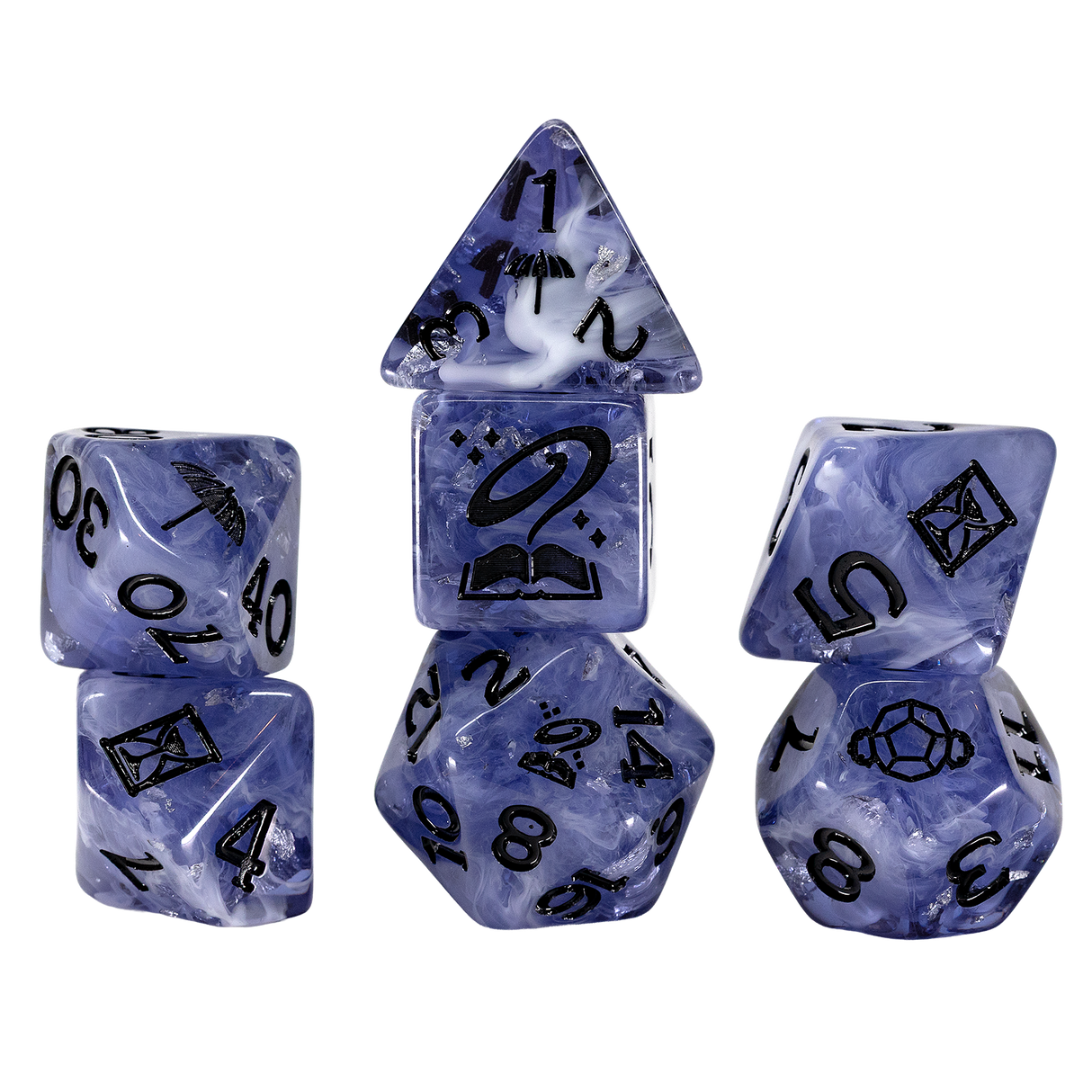 PRE-ORDER - Mighty Nein Adventure Dice - Essek Thelyss