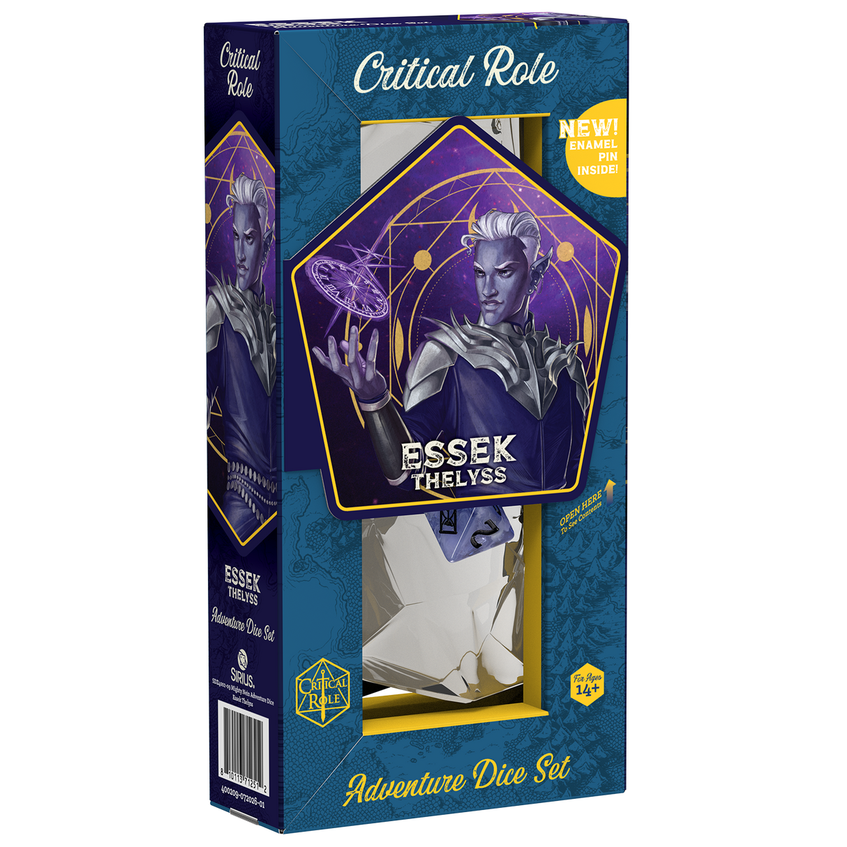 PRE-ORDER - Mighty Nein Adventure Dice - Essek Thelyss