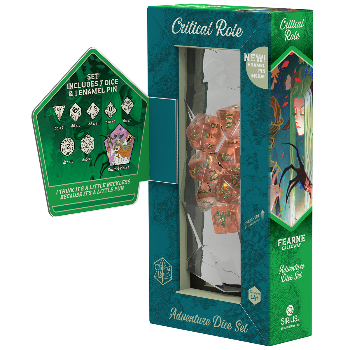 PRE-ORDER - Bells Hells Adventure Dice - Fearne Calloway