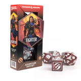 Dungeons & Dragons Adventure Dice - Fighter: Red | Sirius Dice