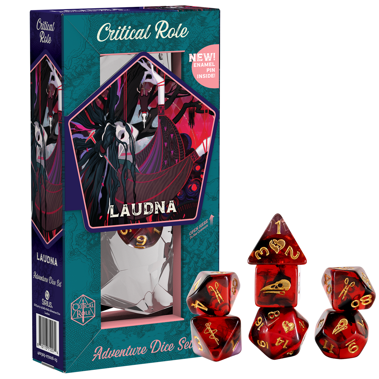 PRE-ORDER - Bells Hells Adventure Dice - Laudna