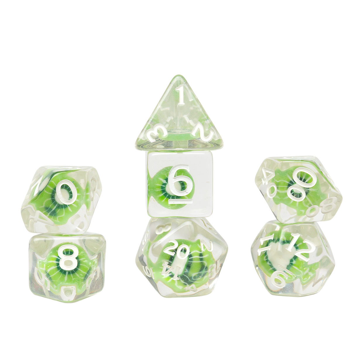Fruit Slice Dice Set - Kiwi