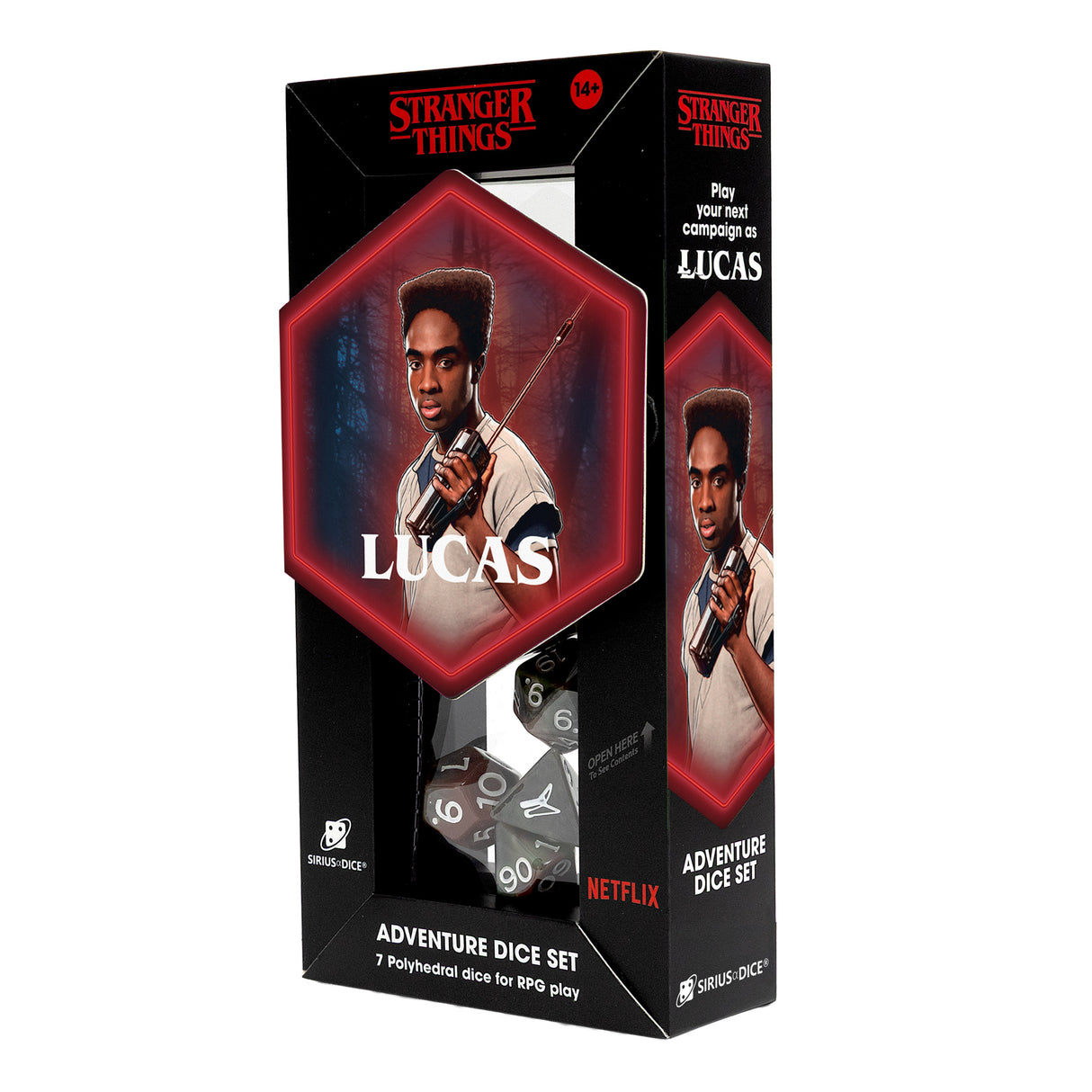 PRE-ORDER Stranger Things: Adventure Dice Set - Lucas