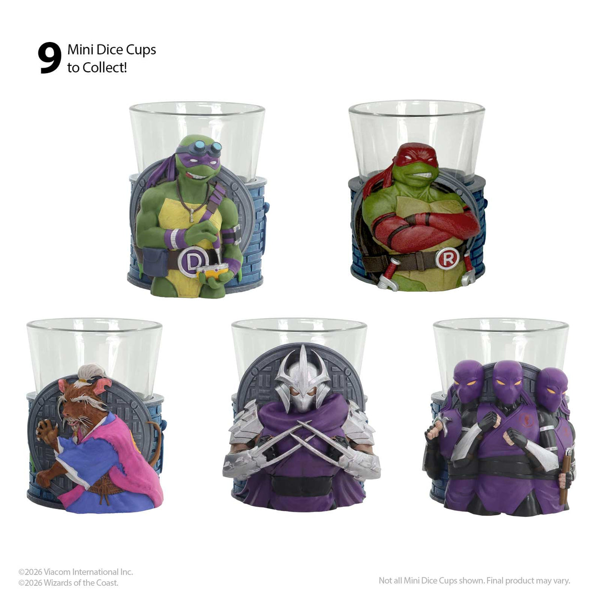 COMING SOON Magic: The Gathering | Teenage Mutant Ninja Turtles Mini dice Cups