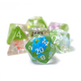 Mushroom Village 7-Piece Polyhedral RPG Dice Set | Sirius Dice