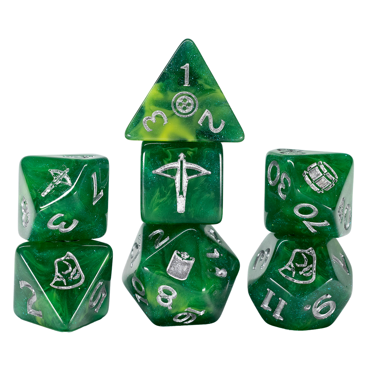 PRE-ORDER - Mighty Nein Adventure Dice - Nott the Brave / Veth Brenatto